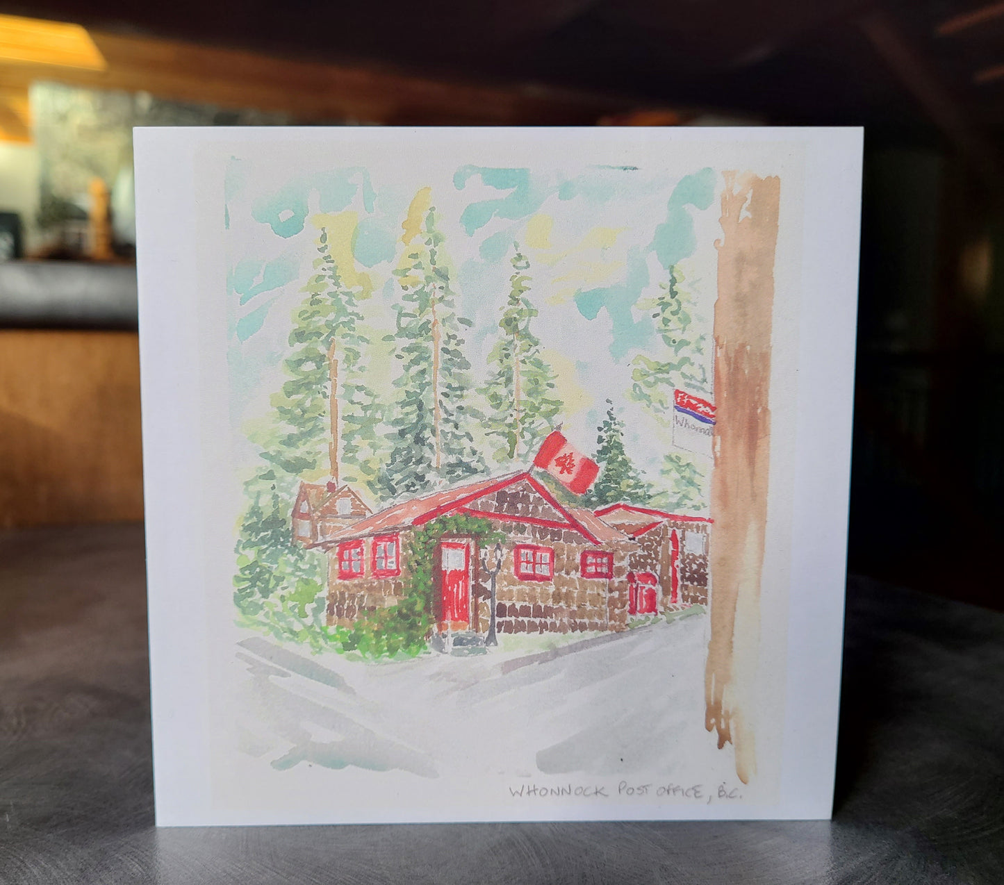 Greeting Card - Whonnock Post Office