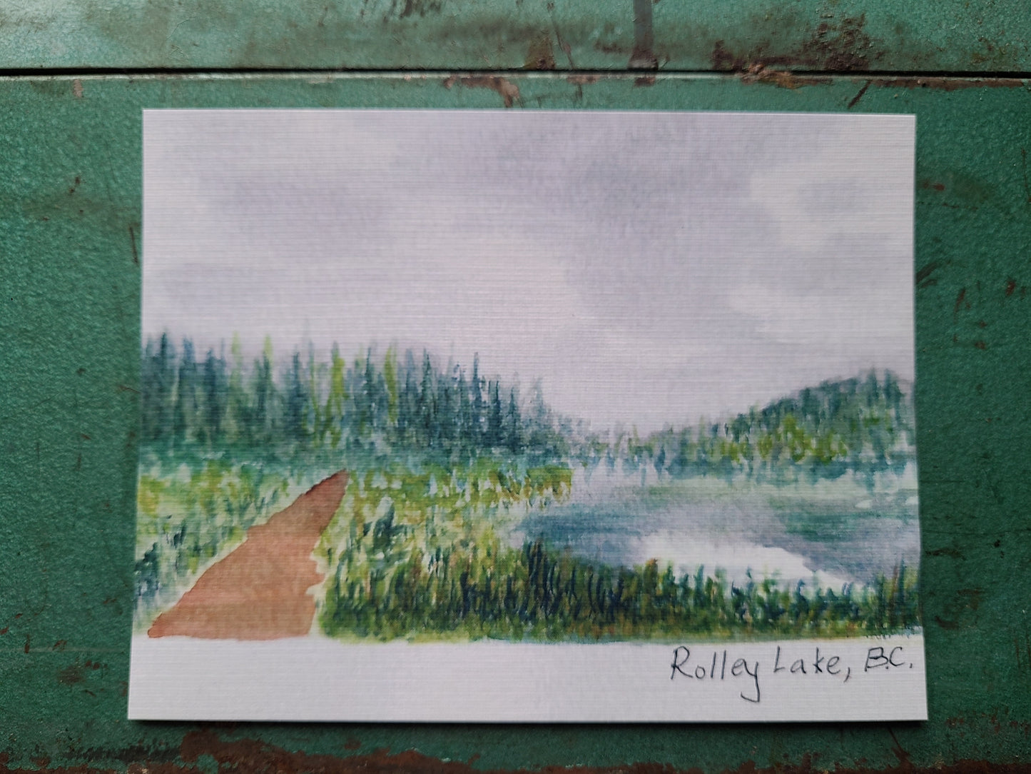 Postcard - Rolley Lake Boardwalk