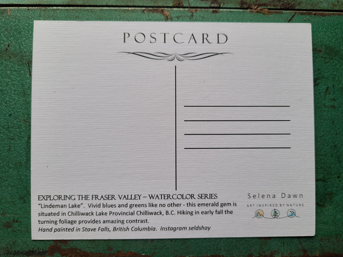 Postcard - Lindeman Lake