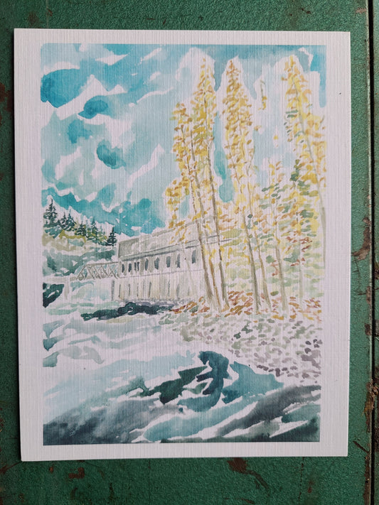 Postcard - Ruskin Dam