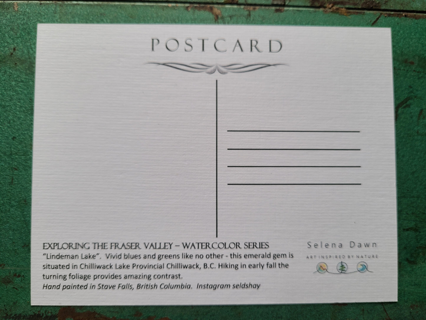 Postcard - Lindeman Lake