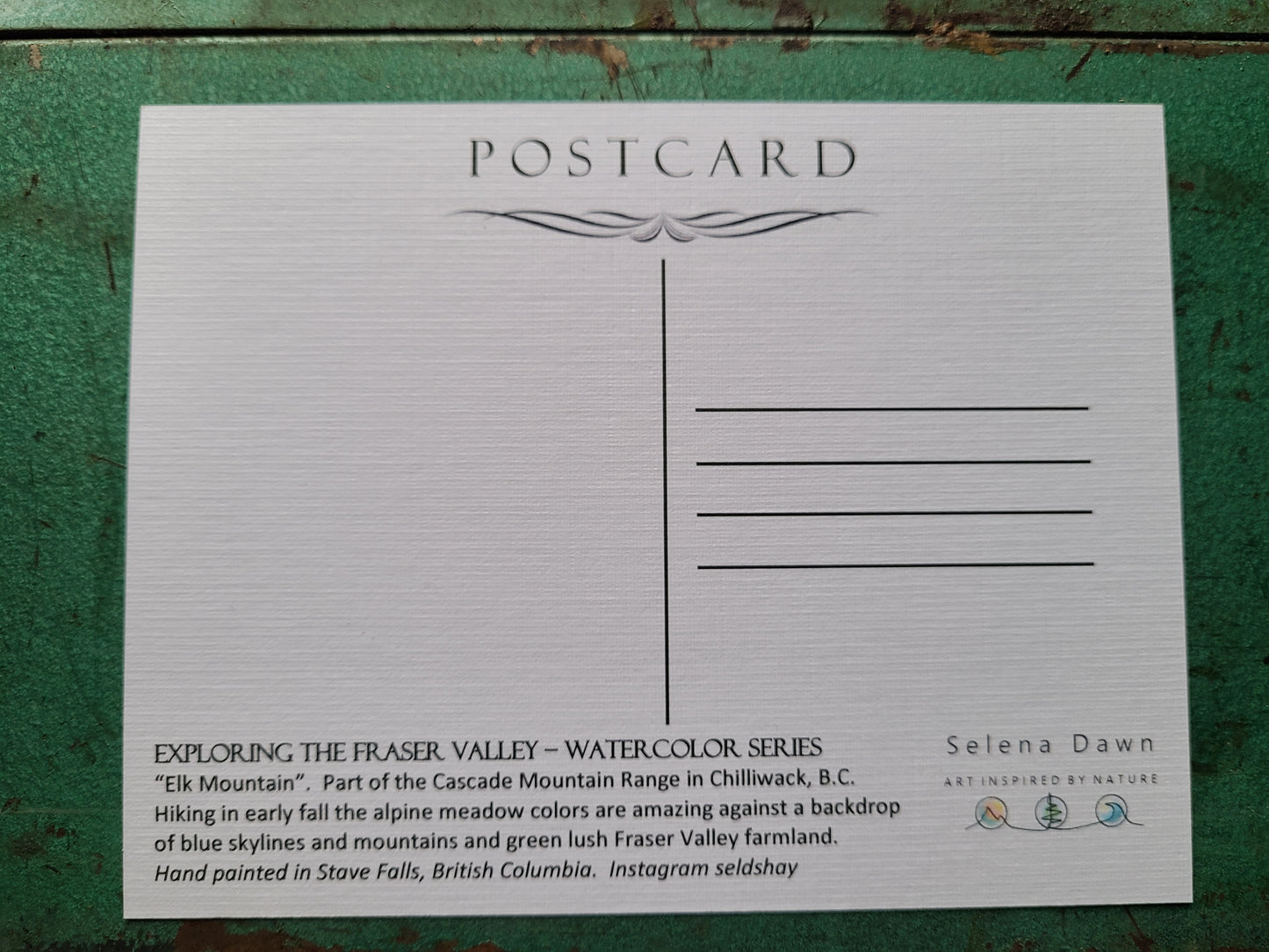 Postcard - Elk Mountain