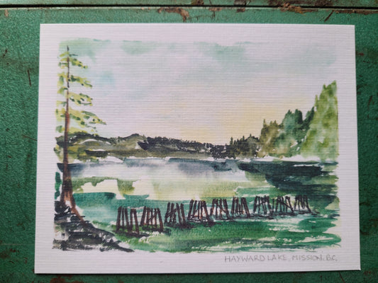 Postcard - Hayward Lake