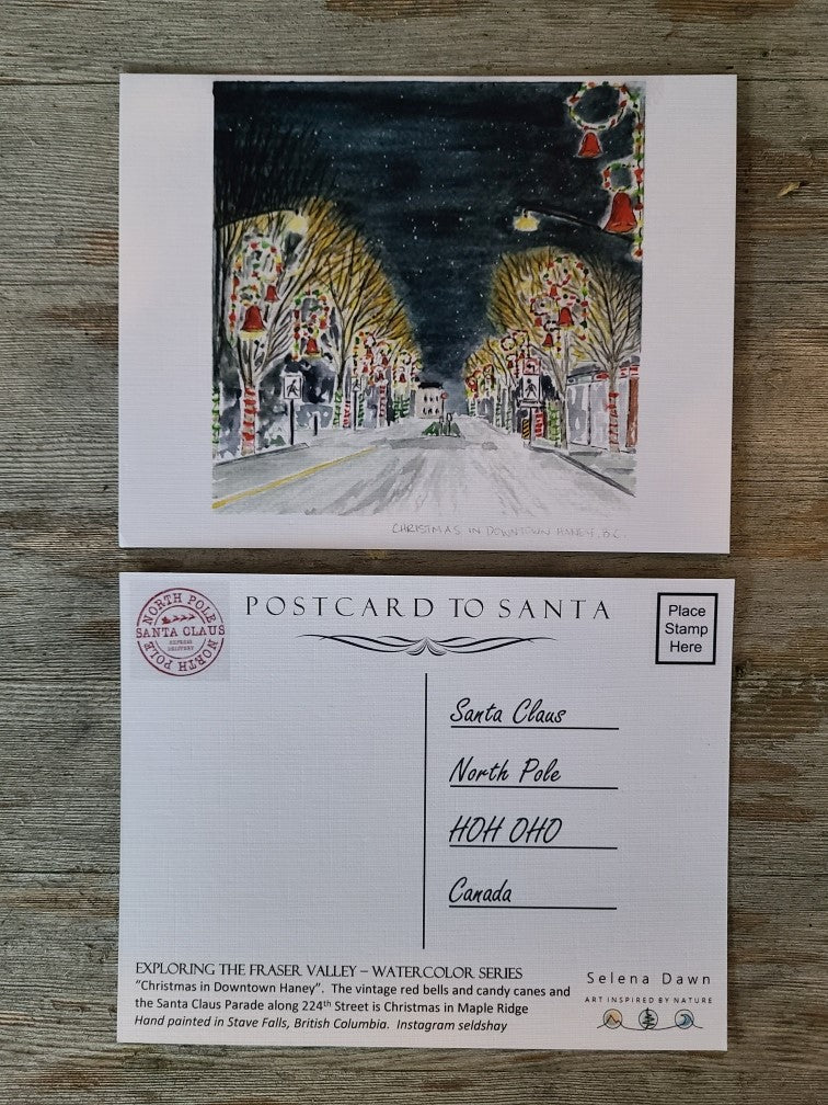 Postcard to Santa - Christmas in Downtown Haney