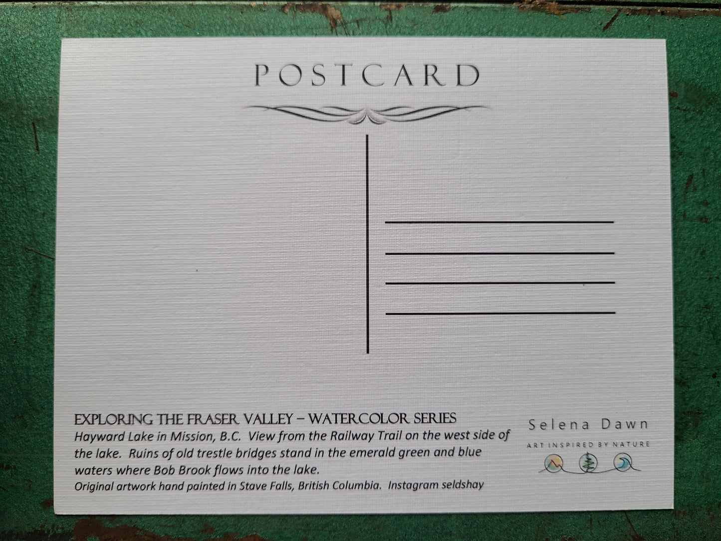 Postcard - Hayward Lake