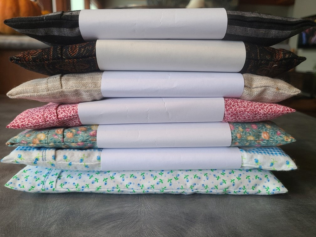Lavender and Flaxseed Eye Pillows